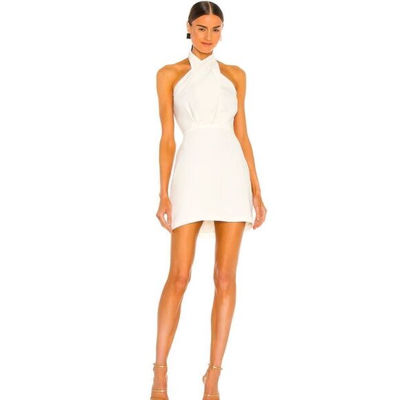 New Amanda Uprichard MEZCAL DRESS White XL Revolve - Picture 14 of 16